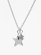 Load image into Gallery viewer, Stars Necklace - Silver