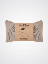Load image into Gallery viewer, Linen Eye Pillow - Navy Face