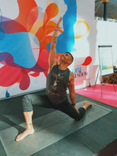 Load image into Gallery viewer, Powered By Yoga Tank Top - Organic Cotton Bamboo