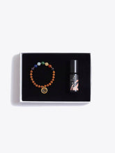 Load image into Gallery viewer, Chakra Bracelet &amp; Sacred Essential Oils Gift Box
