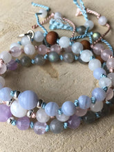 Load image into Gallery viewer, Transformation Mala Bracelet on Silk