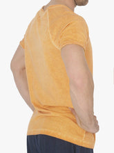 Load image into Gallery viewer, Agni Yoga T-Shirt - Mustard Denim Wash