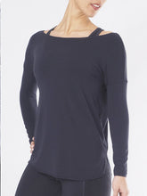 Load image into Gallery viewer, Aila Yoga Top - Anthracite