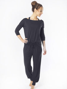 Aila Yoga Top - Anthracite