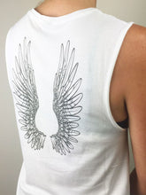 Load image into Gallery viewer, Angel Wings Flow Yoga Tank Top - Organic Cotton Bamboo