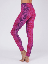 Load image into Gallery viewer, Devi Yoga Leggings - Pink Orchid Multi Coloured