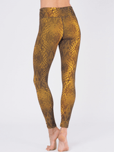 Load image into Gallery viewer, Devi Yoga Leggings - Olive Multi Coloured