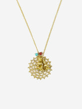 Load image into Gallery viewer, Dharma Wheel Necklace