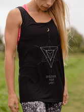 Load image into Gallery viewer, Discover Your Light Women's Vest - Black