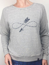 Load image into Gallery viewer, Follow Bliss Mini Stripe Sweater - 100% Cotton