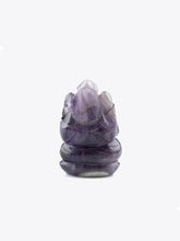 Load image into Gallery viewer, Amethyst Stone Ganesha Ornament