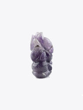 Load image into Gallery viewer, Amethyst Stone Ganesha Ornament