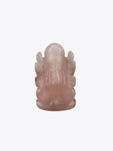 Load image into Gallery viewer, Rose Quartz Stone Ganesha Ornament