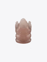 Load image into Gallery viewer, Rose Quartz Stone Ganesha Ornament
