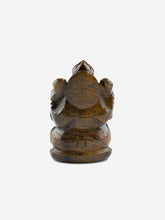 Load image into Gallery viewer, Tigers Eye Stone Ganesha Ornament