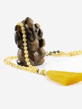 Load image into Gallery viewer, Tigers Eye Stone Ganesha Ornament