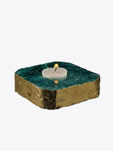 Load image into Gallery viewer, Green Agate Tea Light Holder