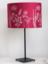 Load image into Gallery viewer, Hand Printed Linen Lampshade - Garden Collection