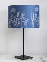 Load image into Gallery viewer, Hand Printed Linen Lampshade - Garden Collection