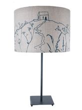 Load image into Gallery viewer, Hand Printed Linen Lampshade - Rame Head Collection
