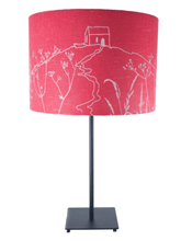 Load image into Gallery viewer, Hand Printed Linen Lampshade - Rame Head Collection