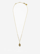 Load image into Gallery viewer, Hamsa Chalcedony Necklace