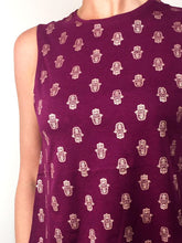 Load image into Gallery viewer, Tiny Hamsa Flow Yoga Tank Top - Organic Cotton Bamboo
