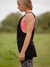 Load image into Gallery viewer, Let The Energy Unfold Women's Vest - Black