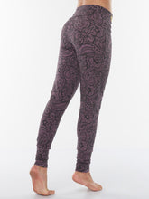 Load image into Gallery viewer, Life is a Dance Yoga Pants Anjali - Jungle Orchid