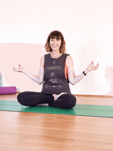 Load image into Gallery viewer, Powered By Yoga Tank Top - Organic Cotton Bamboo