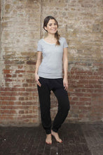 Load image into Gallery viewer, Chakra Energy Yoga Tee Grey