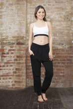 Load image into Gallery viewer, Chess Board Yoga Bra Top White