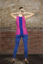 Load image into Gallery viewer, Contrast Back Yoga Tank Pink