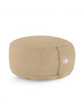 Load image into Gallery viewer, Meditation Cushion "Lotus" STANDARD (ht: 15 cm) - Sand