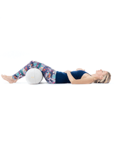 Load image into Gallery viewer, Yoga Bolster Cylindrical RESTORATIVE - Aubergine