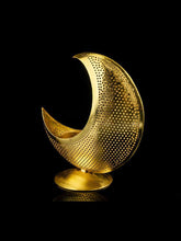 Load image into Gallery viewer, Crescent Tea Light Holder - Gold