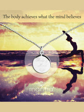 Load image into Gallery viewer, Body &amp; Mind Pendant - Silver
