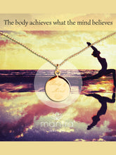 Load image into Gallery viewer, Body &amp; Mind Pendant - Yellow Gold