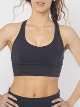 Load image into Gallery viewer, Yoga Bra Top Radha - Anthracite