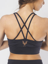 Load image into Gallery viewer, Yoga Bra Top Radha - Anthracite
