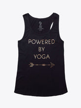 Load image into Gallery viewer, Powered By Yoga Singlet - Organic Cotton Bamboo