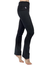 Load image into Gallery viewer, Pranafied Organic Yoga Pants - Urban Black