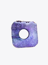 Load image into Gallery viewer, Purple Agate Tea Light Holder