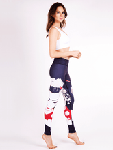 Load image into Gallery viewer, Sakura No Hana Yoga Leggings