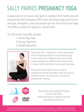 Load image into Gallery viewer, Sally Parkes Pregnancy Yoga DVD for Health and Wellbeing
