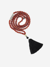 Load image into Gallery viewer, Saraswati Mala with Shakti Mantra Bar