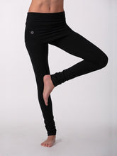 Load image into Gallery viewer, Shaktified Organic Yoga Leggings - Urban Black