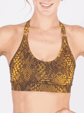 Load image into Gallery viewer, Siwa Yoga Bra Top - Olive Multi Coloured