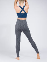 Load image into Gallery viewer, Slimfit Yoga Legging - Black Melee
