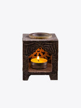 Load image into Gallery viewer, Soapstone Tea Light Oil Burner